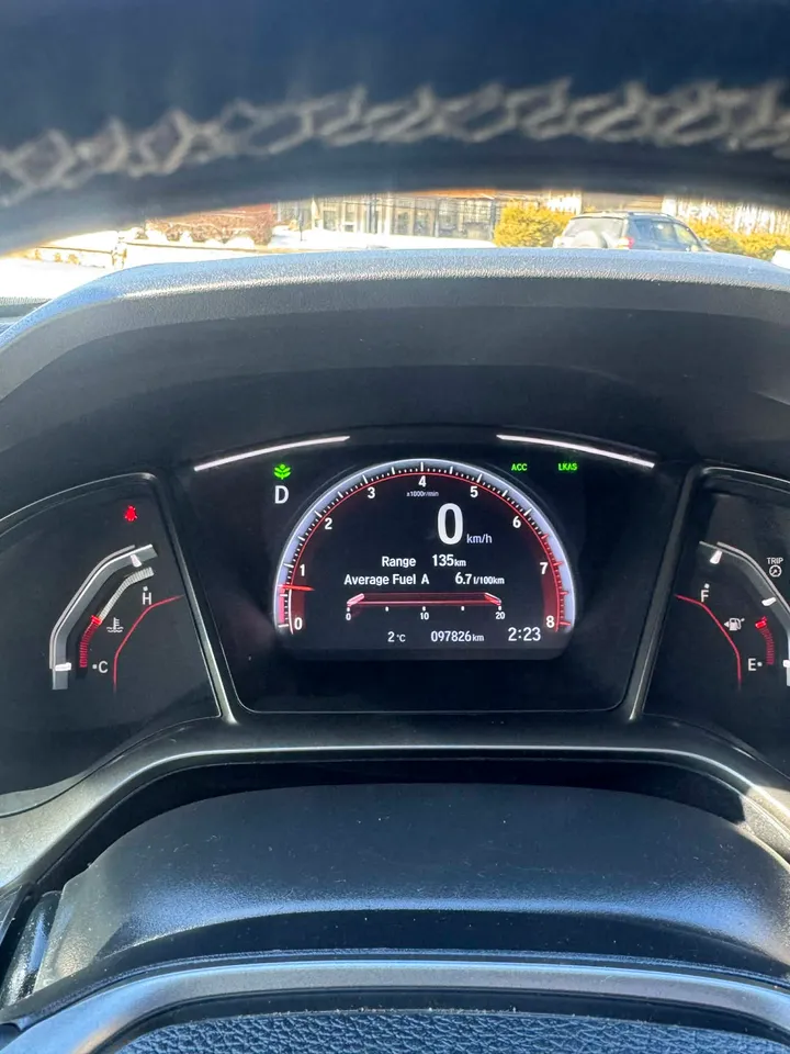 2019 Honda Civic Hatchback Touring Image